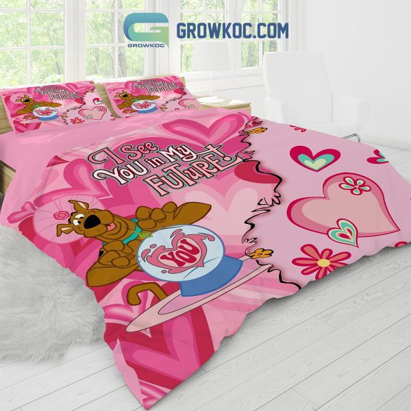 Scooby Doo My Valentine Bedding Set