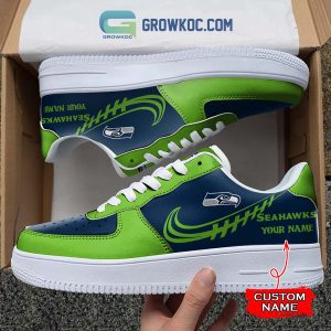 Seattle Seahawks Personalized Air Force 1 Sneaker Shoes