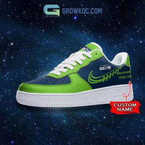 Seattle Seahawks Personalized Air Force 1 Sneaker Shoes