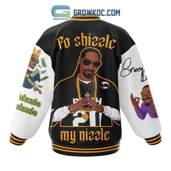 Snoop Dogg Fo Shizzle My Nizzle Baseball Jacket