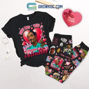 Snoop Dogg Happy Valentine Fleece Pajamas Set