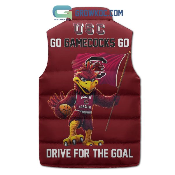 South Carolina Gamecocks USC Sleeveless Puffer Jacket