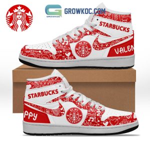 Starbucks Happy Valentine Air Jordan 1 Shoes Sneaker
