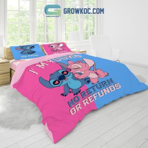 Stitch Angel I’m Your Personalized Bedding Set