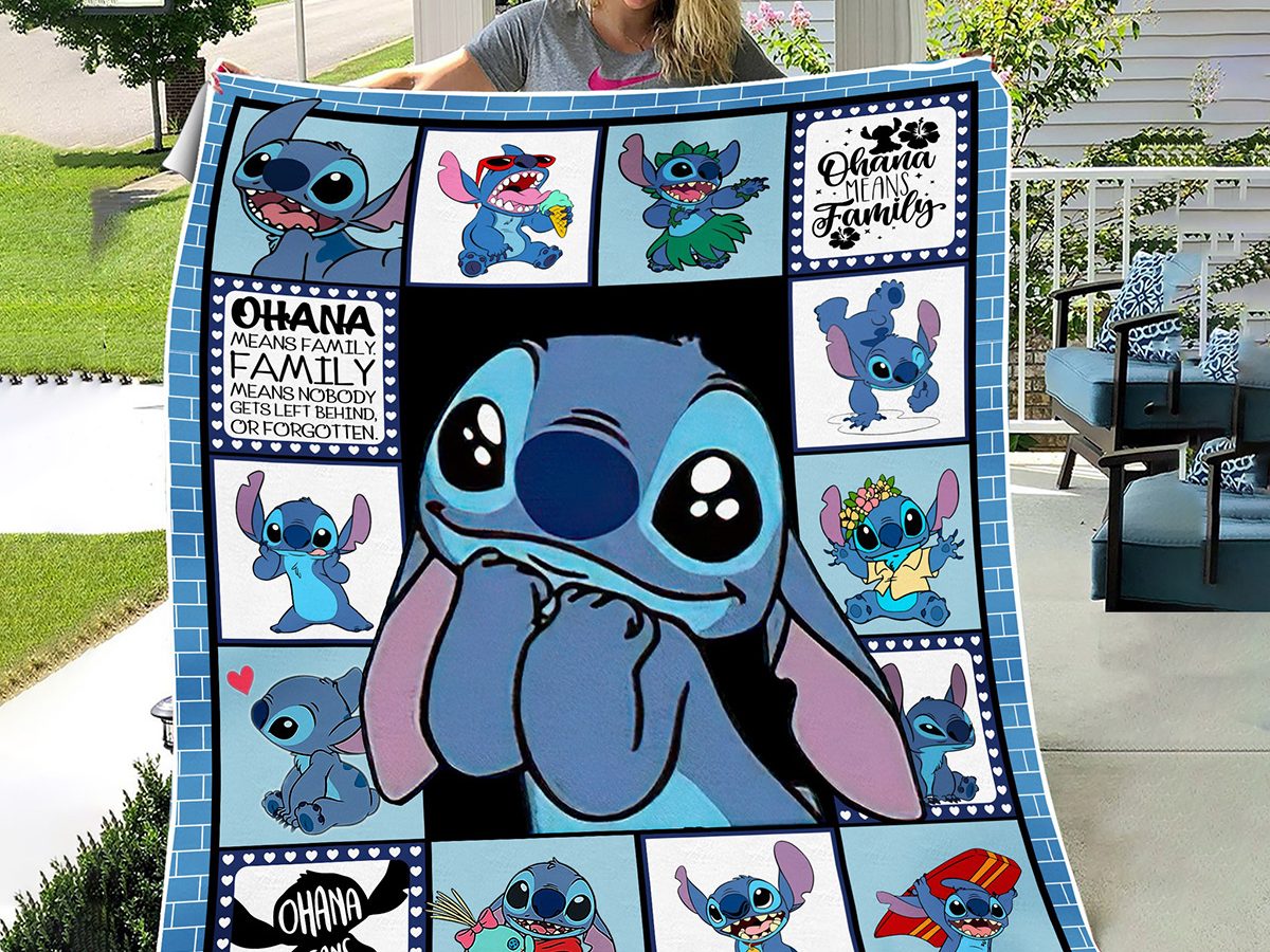 Stitch 2025 ohana blanket