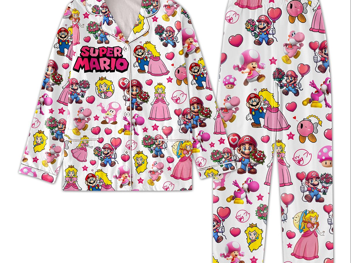 Nintendo pajamas best sale