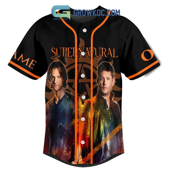 Supernatural Series Fan Personalized Baseball Jersey