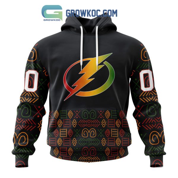 Tampa Bay Lightning Black History Month Personalized Hoodie Shirts