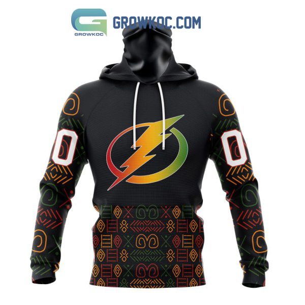 Tampa Bay Lightning Black History Month Personalized Hoodie Shirts