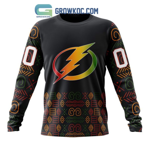 Tampa Bay Lightning Black History Month Personalized Hoodie Shirts