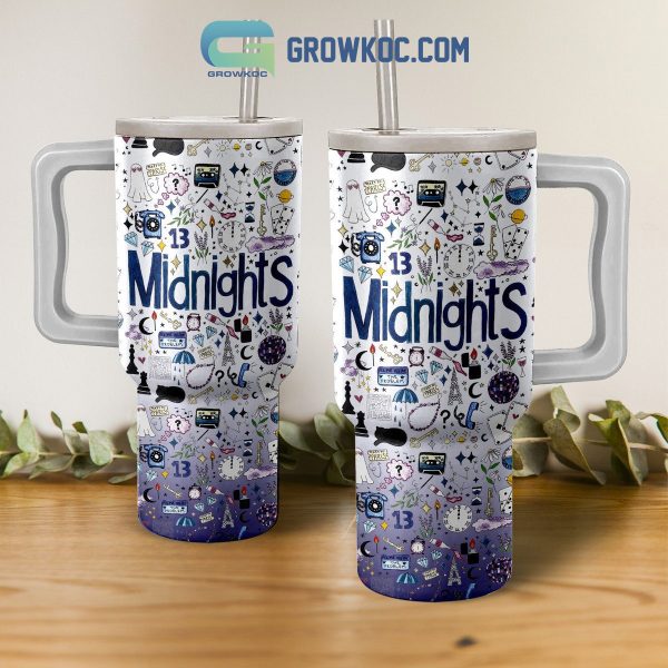 Taylor Swift Midnights Album 40oz Tumbler