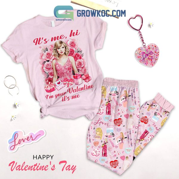 Taylor Swift Your Valentine Fleece Pajamas Set