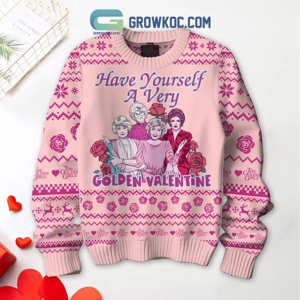 The Golden Girl Golden Valentine Ugly Sweater