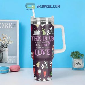 The Night Before Christmas Love Valentine Personalized 40oz Tumbler