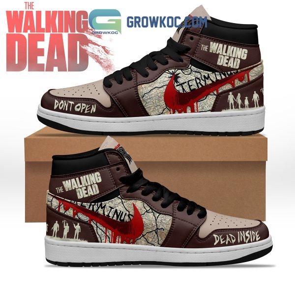 The Walking Dead Fan Air Jordan 1 Shoes Sneaker