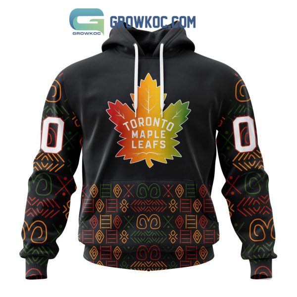 Toronto Maple Leafs Black History Month Personalized Hoodie Shirts