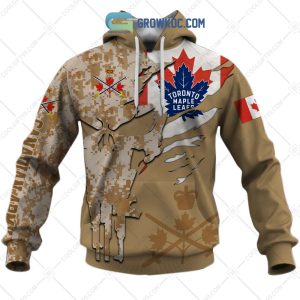 Toronto Maple Leafs Marine Corps Personalized Hoodie Shirts