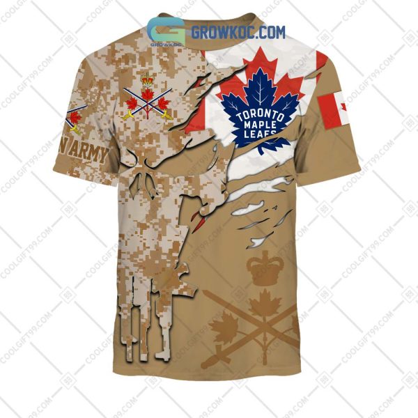 Toronto Maple Leafs Marine Corps Personalized Hoodie Shirts