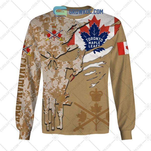 Toronto Maple Leafs Marine Corps Personalized Hoodie Shirts