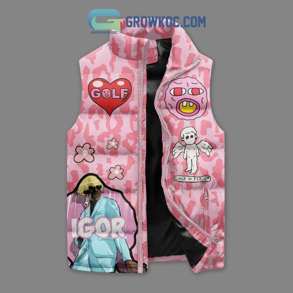 Tyler The Creator Valentine Sleeveless Puffer Jacket