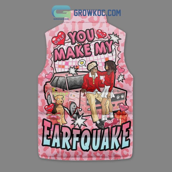 Tyler The Creator Valentine Sleeveless Puffer Jacket