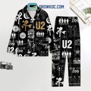 U2 Dublin Ireland Fan Polyester Pajamas Set