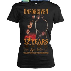 Unforgiven 32 Years Of The Memories T-Shirt