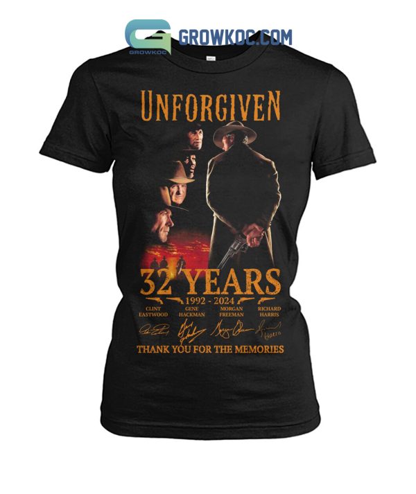 Unforgiven 32 Years Of The Memories T-Shirt