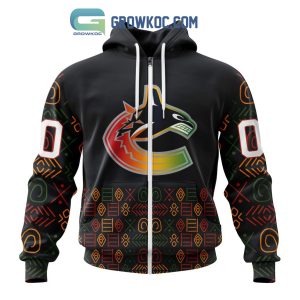 Vancouver Canucks Black History Month Personalized Hoodie Shirts