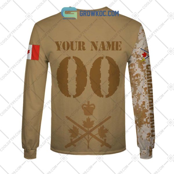 Vancouver Canucks Marine Corps Personalized Hoodie Shirts