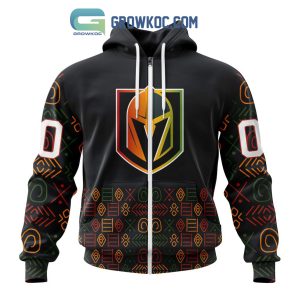 Vegas Golden Knights Black History Month Personalized Hoodie Shirts
