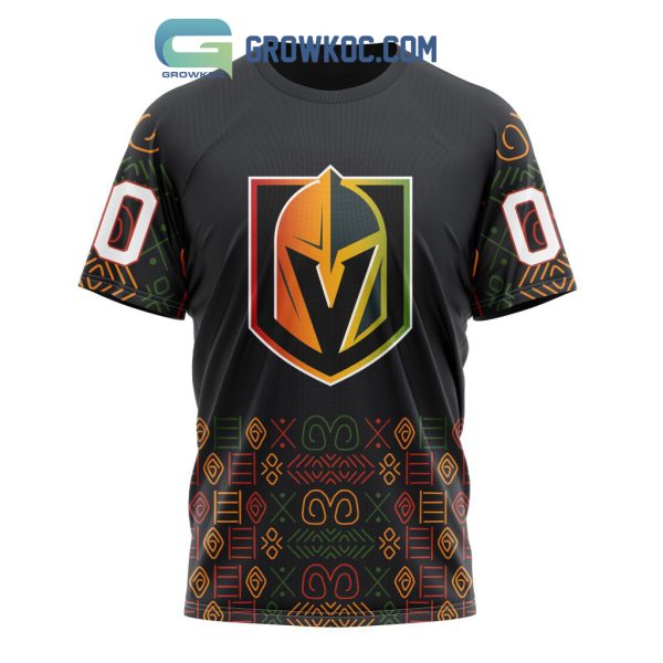 Vegas Golden Knights Black History Month Personalized Hoodie Shirts