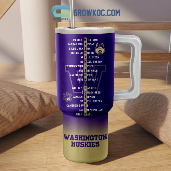 Washington Huskies Let Purple Reign Again 40oz Tumbler