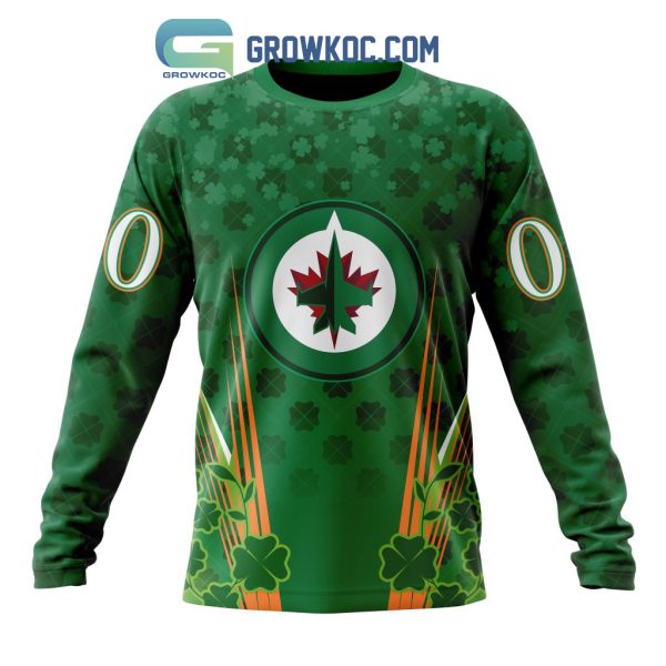 Winnipeg Jets St. Patrick’s Day Personalized Hoodie Shirts