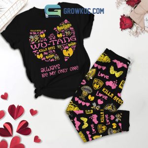 Wu Tang Clan Only One Valentine Fleece Pajamas Set