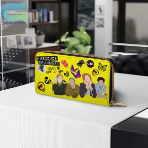 5 Seconds Of Summer Amnesia Personalized Purse Wallet