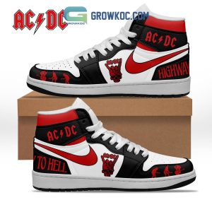 ACDC Highway To Hell Fan Air Jordan 1 Shoes