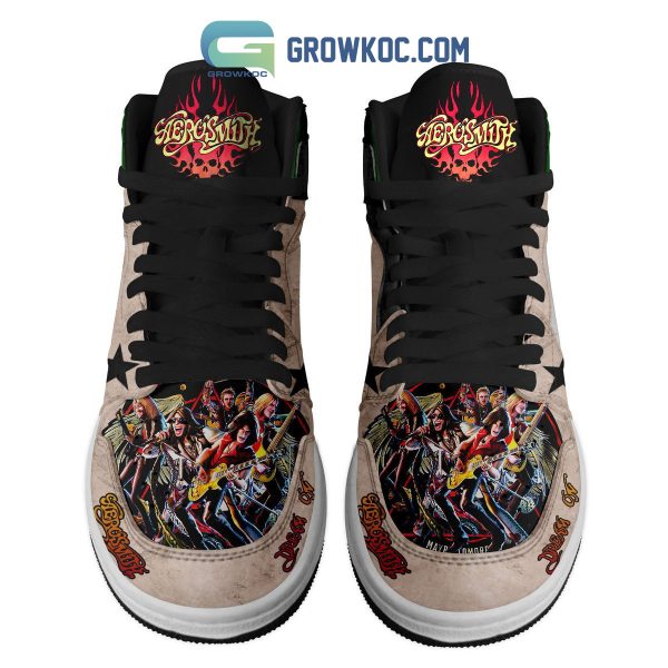 Aerosmith Band Dream On Fan Air Jordan 1 Shoes