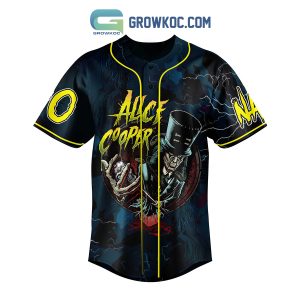 Alice Cooper Comfort Fan Personalized Baseball Jersey