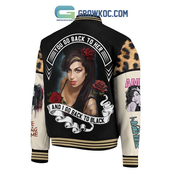 Amy Winehouse Go Back To Her Baseball Jacket