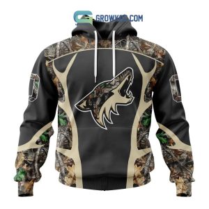 Arizona Coyotes NHL Special Camo Hunting Personalized Hoodie T Shirt