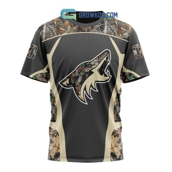 Arizona Coyotes NHL Special Camo Hunting Personalized Hoodie T Shirt