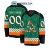 Boston Bruins St.Patrick’s Day Personalized Long Sleeve Hockey Jersey