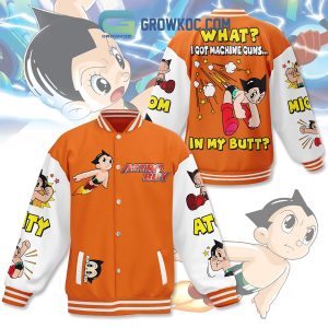 Astro Boy Machine Gun Baseball Jacket