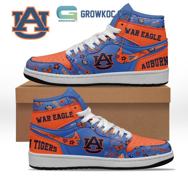 Auburn Tigers Fan Air Jordan 1 Shoes