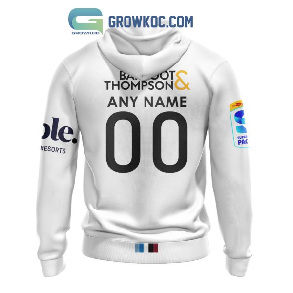Auckland Blues Personalized 2024 Away Super Rugby Fan Hoodie Shirts