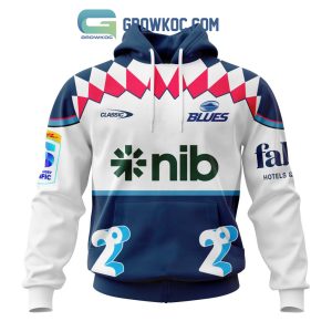 Auckland Blues Personalized 2024 Home Super Rugby Fan Hoodie Shirts