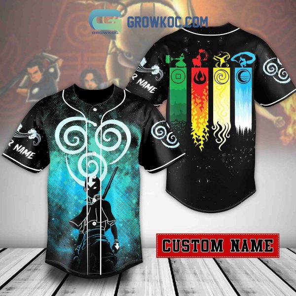 Avatar The Last Airbender Fan Personalized Baseball Jersey