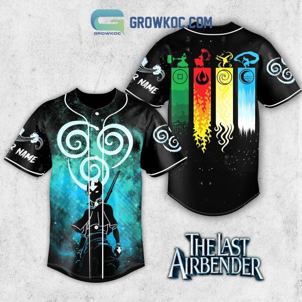 Avatar The Last Airbender Fan Personalized Baseball Jersey