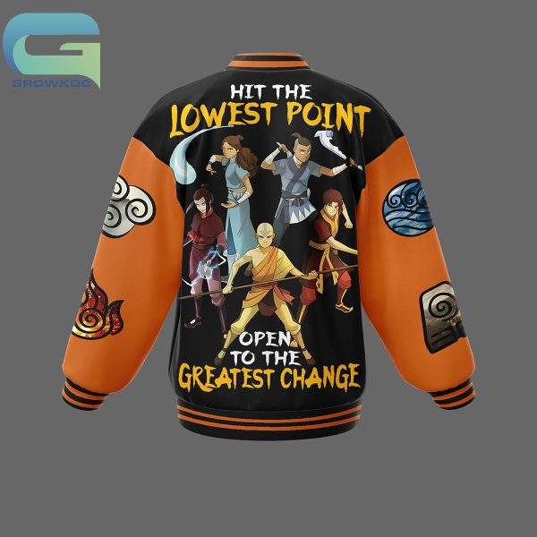 Avatar The Last Airbender Hit The Lowest Point Open The Greatest Chance Baseball Jacket